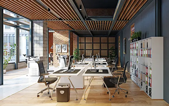 Commercial office spaces