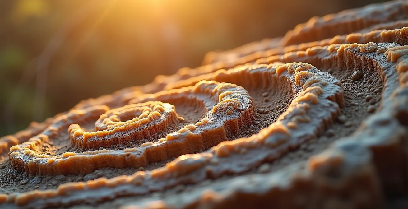 Abstract representation of misleading PE ratio cycles in stock valuation