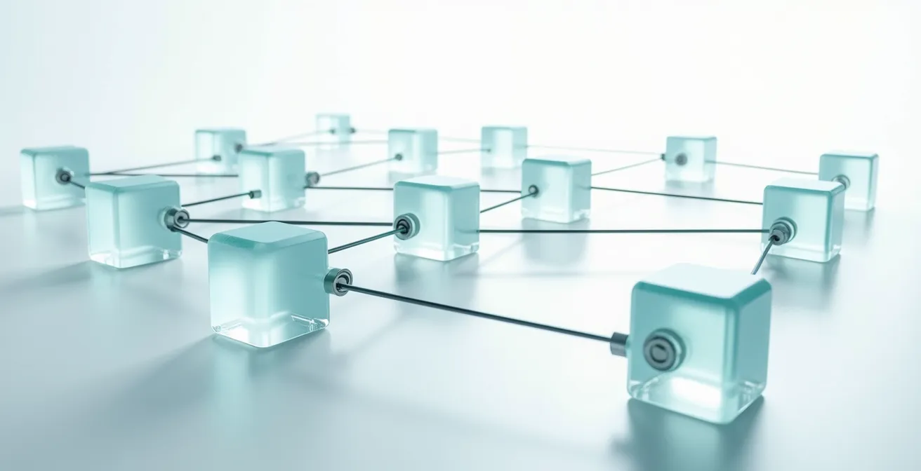 Visual representation of technology ecosystem and competitive moat